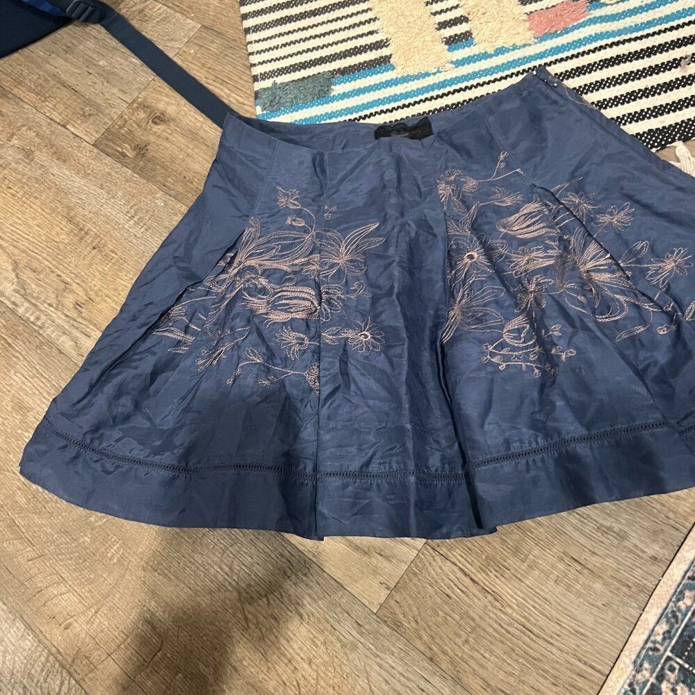 Patrizia Pepe blue mini skirt 40